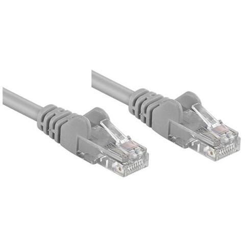 ICOC CCA5U-010EG - Cavo di rete Patch CCA Cat. 5e Grigio UTP 1m Bulk - Foto 2