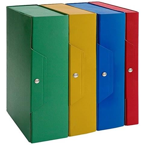 Raccoglitore per documenti 020E7615B - Pressboard - Blu - 5 / Pacco - Foto 2