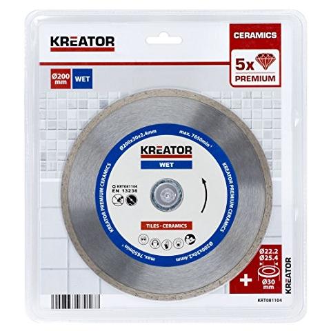 Disco Diamantato Premium Ø 200 x 30 x 2,4 mm Nassschnitt Piastrelle Ceramiche - Foto 1