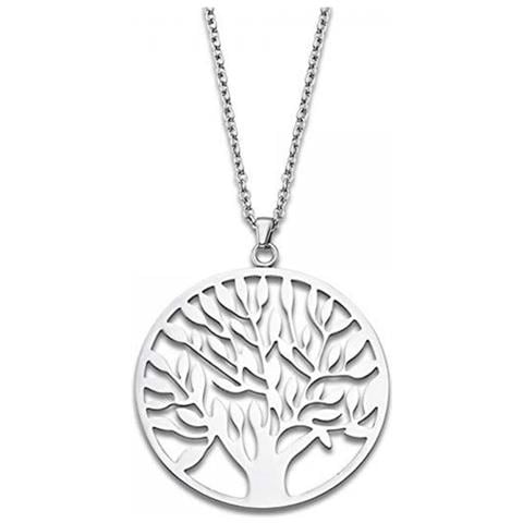 Collana Donna Lotus Style Rainbow In Acciaio Pendente Albero Ls1869-1/1 - Foto 1