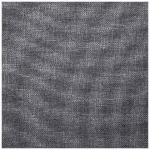 Panca 139,5 Cm Grigio Chiaro In Poliestere - Foto 7