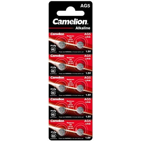 Batteria Camelion Alkaline Ag5 0% Mercurio/hg (10 Pz.) - Foto 1