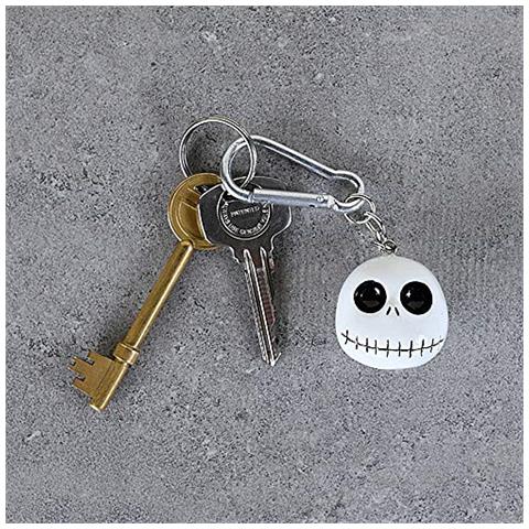 Internazionale Piramide - Portachiavi 3D, unisex, Motivo Nightmare Before Christmas-Head Colore Bianco, unica taglia - Foto 2