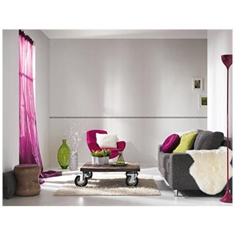 Only Borders 8 Per Carta Da Parati Adesiva - Material: Carta Da Parati Autoadesiva In Beige, Colore, Viola (nr. 7626-2226)  - Foto 2