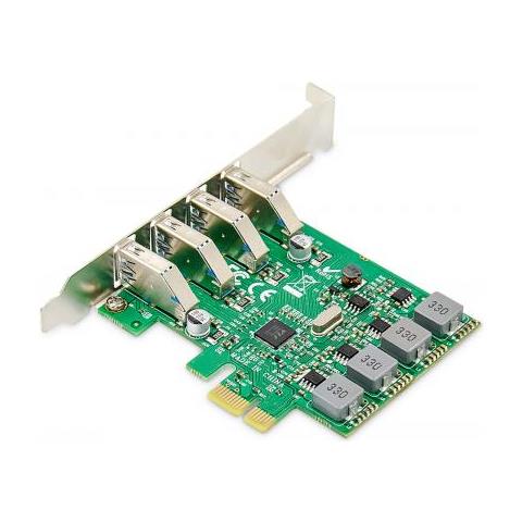 Pci Express Card 4-port Usb 3.0 Add-on Card Chipset: Vl805 - Foto 2