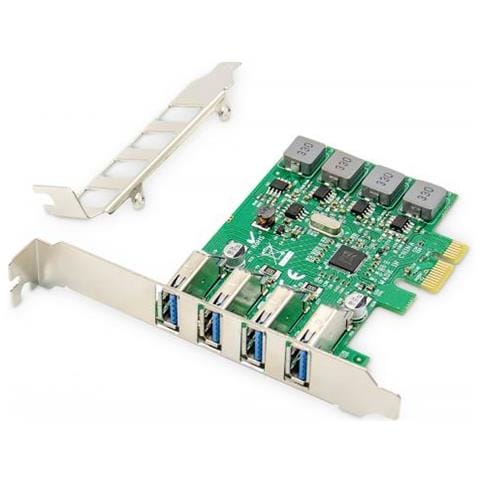 Pci Express Card 4-port Usb 3.0 Add-on Card Chipset: Vl805 - Foto 1