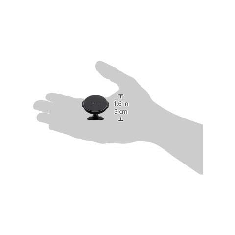 Supporto Magnetico Per Cruscotto Con Nastro Biadesivo, Nero / Argento - Foto 2