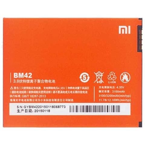 Batteria Originale Redmi Note Pila Interna Bm42 Ricambio Da 3100ma - Foto 1