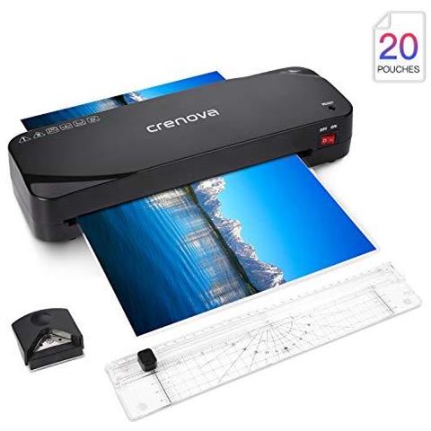 Laminatore A4 Laminatore Gs816 4 In 1 Laminatore Termica 9 Pollici 20 Laminazione Sacchetti Carta Trimmer Angolo Rounder - Foto 1