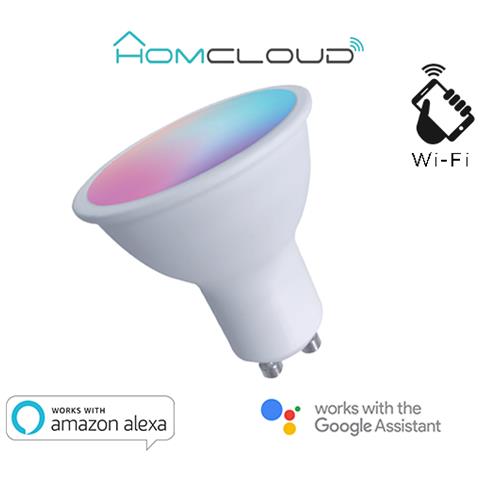 Faretto Gu10 Ad Incasso Wi-fi Rgb + Bianco Caldo Dimmerabile - Foto 1