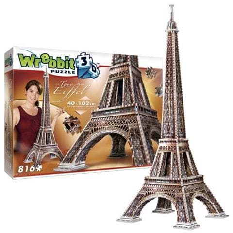 WRB02009 La Torre Eiffel - Puzzle 3D 816 Pezzi - Foto 2