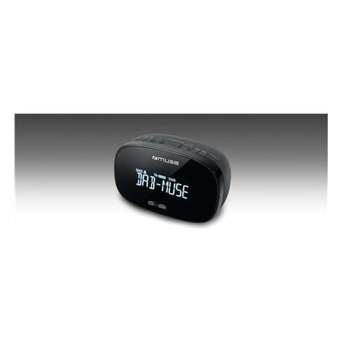 Dab+ / fm Dual Alarm Clock Radio M-150 Cdb Funzione Sveglia, Ingresso Aux, Nero - Foto 1