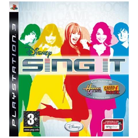 Disney Sing It!, PS3, PlayStation 3, MUSICA, E (tutti)  - Foto 1