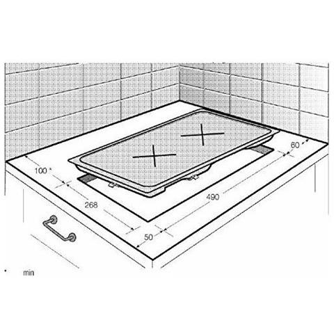 Piano Cottura HDMC32400TX Elettrico 2 Zone Cottura da 26.8 cm Colore Nero - Foto 5