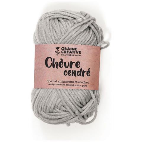 Filato Di Cotone Speciale Per Uncinetto E Amigurumi 55 M - Grigio Chiaro - Foto 1