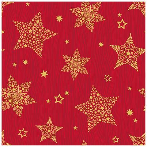 88169 tovagliolo di carta Carta velina Rosso 100 pz - Foto 1