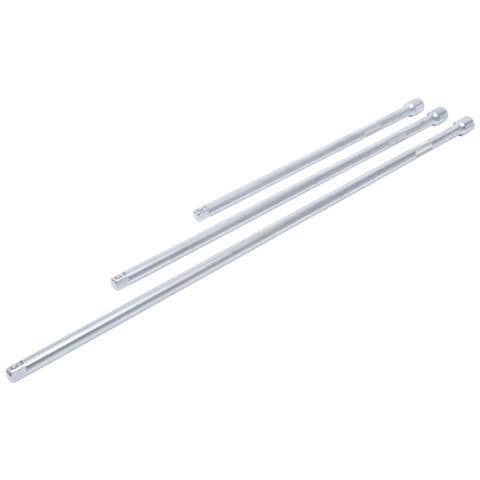 Set Di Prolunghe Per Bussole - 12,5mm (1/2"") - 45/60/75cm - 3 Pezzi - 6856 - Foto 1
