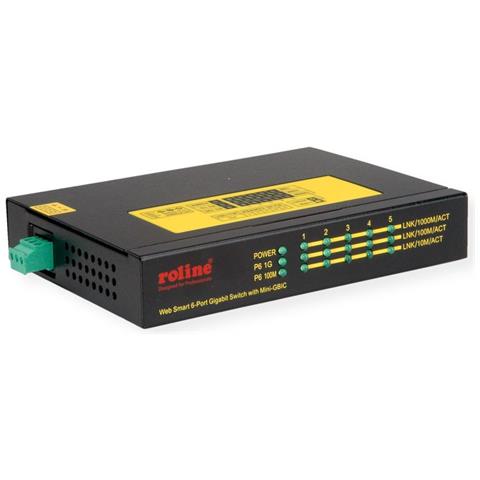 21.13.1162 switch di rete Gigabit Ethernet (10/100/1000) Supporto Power over Ethernet (PoE) Nero - Foto 1
