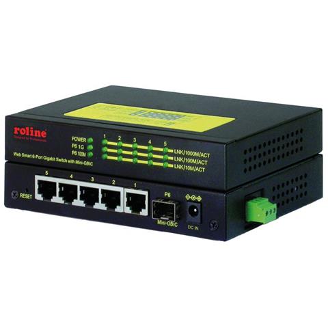 21.13.1162 switch di rete Gigabit Ethernet (10/100/1000) Supporto Power over Ethernet (PoE) Nero - Foto 3