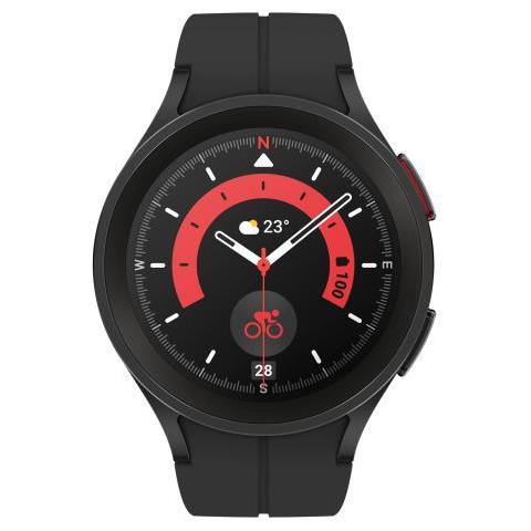 Galaxy Watch5 Pro 4G Display 1.4" OLED 45 mm Digitale Touch screen Wi-Fi GPS Colore Nero - Foto 2