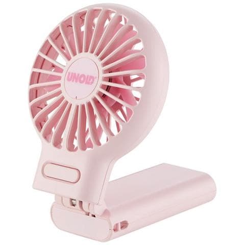 Ventialtore da Collo Handheld con Diametro 78 mm Potenza 2.5 W Colore Rosa - Foto 2