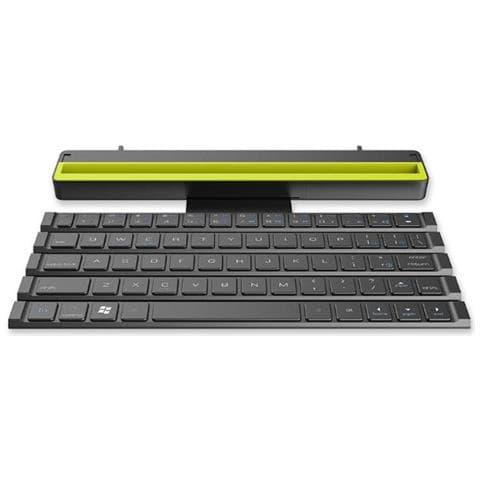 R4-keyblu Tastiera Arrotolabile Bluetooth Multifunzionale R4 Supporto Per Smatrphone / tablet Prodotto Bulk Nero Verde - Foto 2