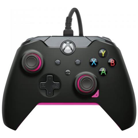 Pdp Controller Con Cavo: Nero Miccia Per Xbox Series X S, Xbox One E Windows 10/11 - Foto 1