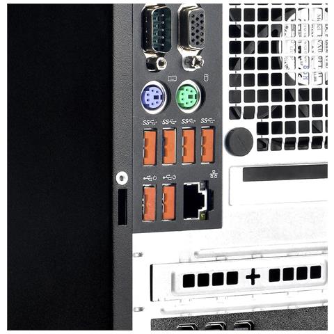Ul03p2or Clip Sicura Bloccaporte + Chiave Usb Tipo A Arancione Plastica 100 Pz - Foto 7
