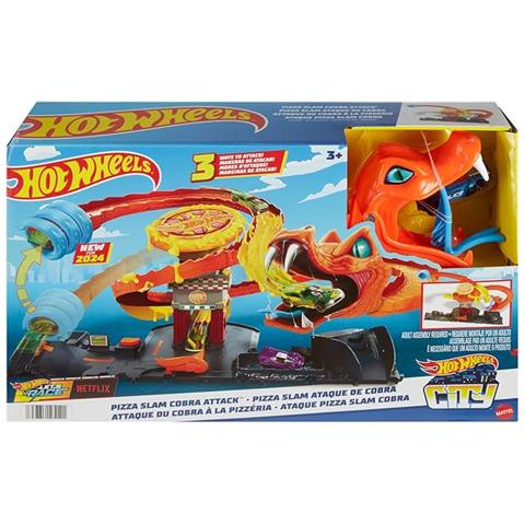 Attacco Del Cobra In Pizzeria Set Pista Htn81 Hot Wheels - Foto 2