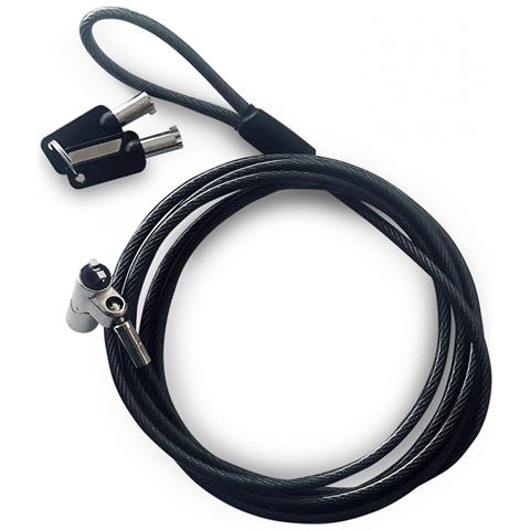 Securitee cavo di sicurezza Nero 2 m - Foto 1