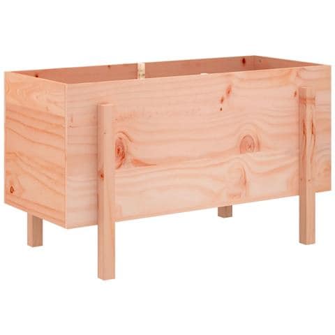 Fioriera Rialzata Giardino 101x50x57 Cm Legno Massello Douglas - Foto 1