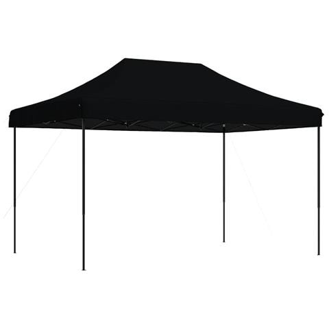 Tenda Da Festa Pieghevole Pop-up Nero 292x292x315 Cm - Foto 1