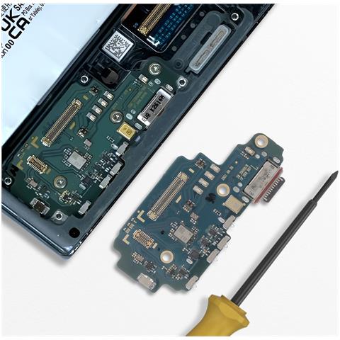 Connettore Ricarica Per Galaxy S22 Ultra + Microfono E Lettore Sim - Foto 4
