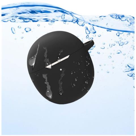 Custodia In Silicone Per Auricolari Bluetooth Per Huawei Freebuds 5i Black - Foto 2