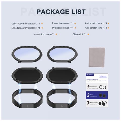 Custodia Protettiva Con Anello Antigraffio Devaso Per Visore Ps Vr2 - Foto 7