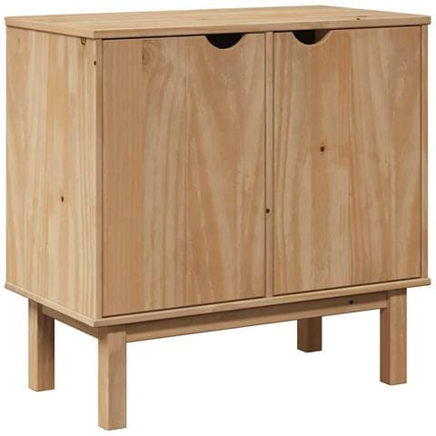 Mobile da Corridoio OTTA 45x39x57 cm in Legno Massello di Pino - Foto 1