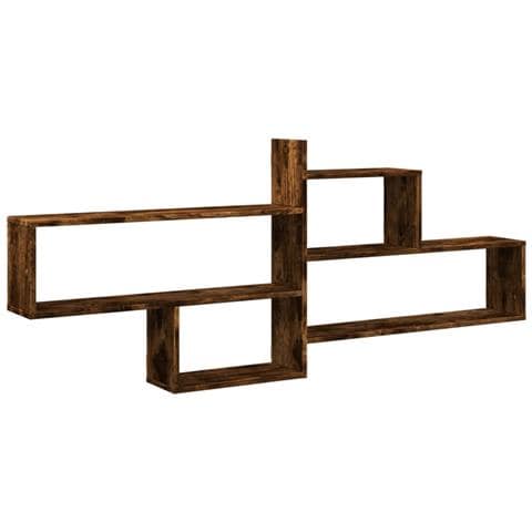 Mensola A Parete Rovere Fumo 167,5x18x68 Cm In Truciolato - Foto 2