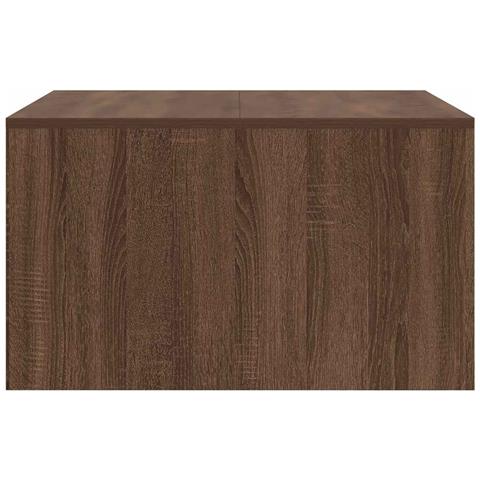 Tavolino da Salotto con Cassetti Rovere Marrone 70,5x70x40 cm - Foto 2