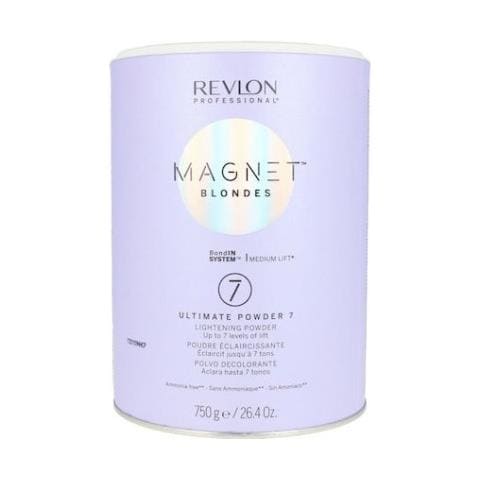 Polvere Decolorante Senza Ammoniaca, Revlon Professional Magnet Biondi 7, 750 G - Foto 1