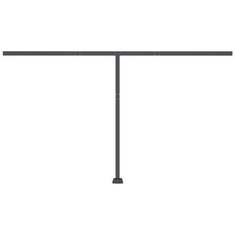 Tenda Automatica Sensore Vento E Led 400x300 Cm Arancio Marrone - Foto 8