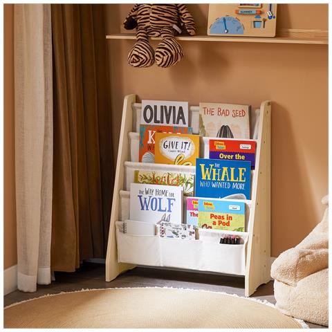 Sobuy Libreria Per Bambini 63x28x76cm Kmb50-n - Foto 7