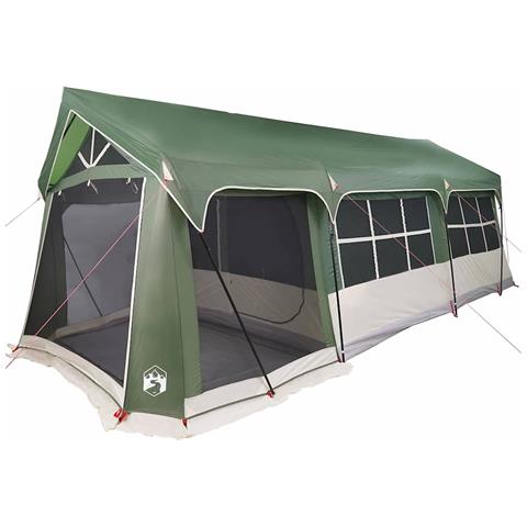 Tenda da Campeggio  con Finestre Verde per 10 Persone Impermeabile - Foto 1