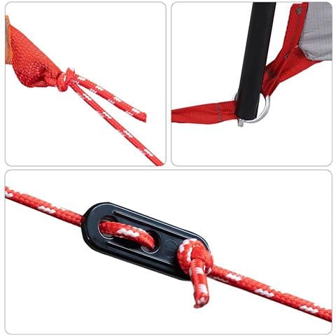 Tenda da Campeggio  con Finestre Verde per 10 Persone Impermeabile - Foto 9