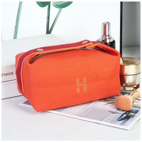 Beauty Case Portatile Premium - Organizer Per Cosmetici Di Grande Capacità Orange - Foto 2