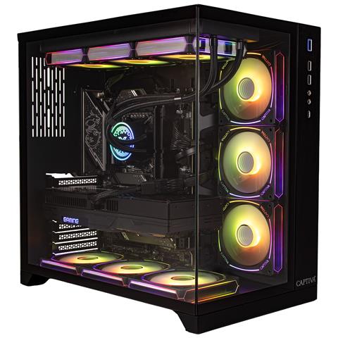 PC Highend Gaming I89-028 (Ultra 7 265KF /RTX5080 16GB GDDR7/SSD 1TB / 32GB /WLAN /w /o OS) Intel Core Ultra 7 DDR5-SDRAM NVIDIA GeForce RTX 5080 Nero - Foto 16