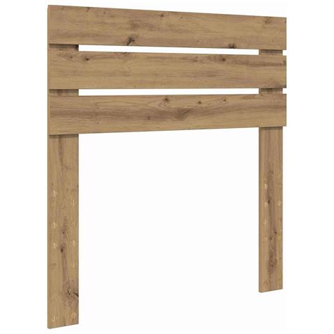 Testiera Rovere artigianale 100 cm Legno multistrato - Foto 1