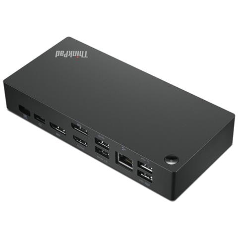 DOCK-LENVO-UNI-CAY replicatore di porte e docking station per laptop Cablato USB 3.2 Gen 2 (3.1 Gen 2) Type-C Nero - Foto 2
