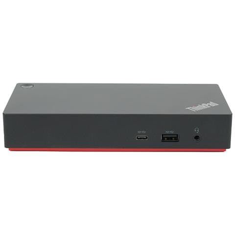DOCK-LENVO-UNI-CAY replicatore di porte e docking station per laptop Cablato USB 3.2 Gen 2 (3.1 Gen 2) Type-C Nero - Foto 1