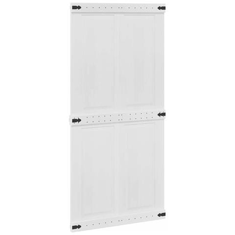 Porta Corona Bianco 100 x 210 cm Legno multistrato - Foto 1