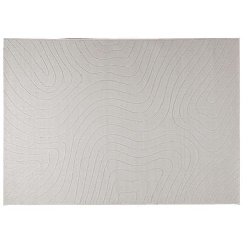 Tappeti per area HUARTE Crema 230 x 160 cm Poliestere - Foto 1